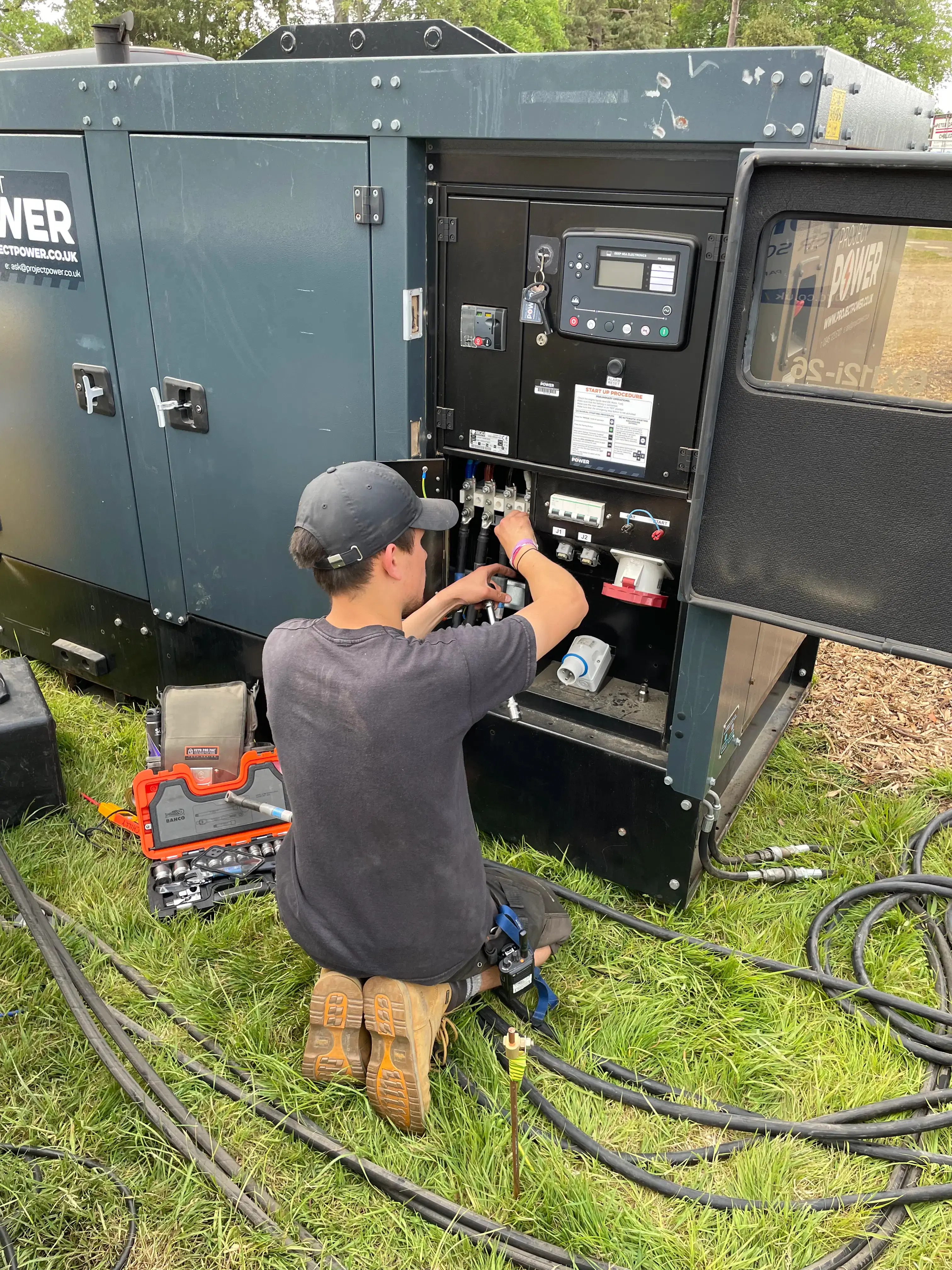 Shindig Festival 2023 Generator Install